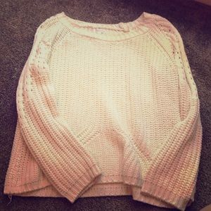 Cream sweater